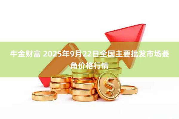 牛金财富 2025年9月22日全国主要批发市场菱角价格行情
