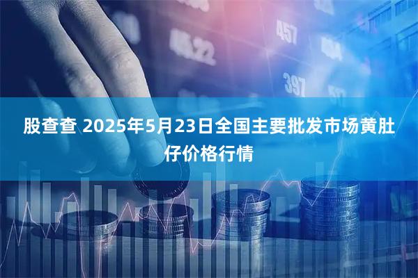 股查查 2025年5月23日全国主要批发市场黄肚仔价格行情