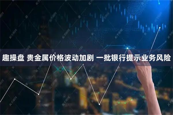 趣操盘 贵金属价格波动加剧 一批银行提示业务风险