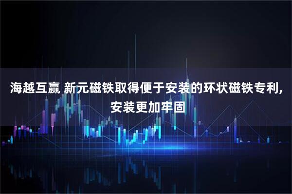 海越互赢 新元磁铁取得便于安装的环状磁铁专利, 安装更加牢固